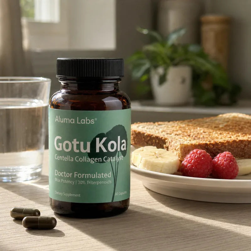 Starting a Gotu Kola routine with two capsules